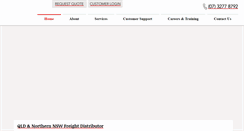 Desktop Screenshot of blackstransport.com.au